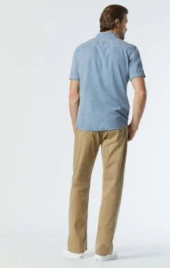 Mavi MAX WIDE LEG IN BRITISH KHAKI TWILL