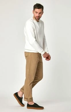 Mavi MATT RELAXED STRAIGHT LEG IN BRITISH KHAKI TWILL