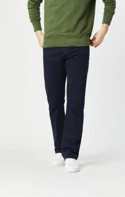 Mavi MATT RELAXED STRAIGHT LEG IN DARK NAVY TWILL