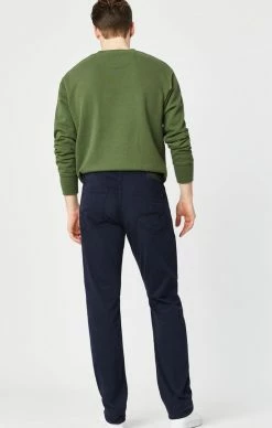 Mavi MATT RELAXED STRAIGHT LEG IN DARK NAVY TWILL