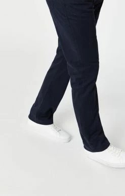 Mavi MATT RELAXED STRAIGHT LEG IN DARK NAVY TWILL