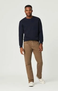 Mavi MATT RELAXED STRAIGHT LEG IN COFFEE COMFORT Denim