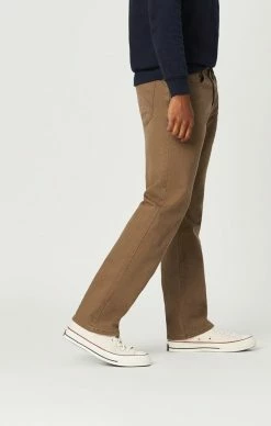 Mavi MATT RELAXED STRAIGHT LEG IN COFFEE COMFORT Denim