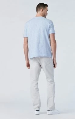 Mavi Pants MATT RELAXED STRAIGHT LEG IN OYSTER MUSHROOM TWILL