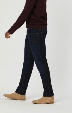 Mavi Denim MARCUS SLIM STRAIGHT LEG IN RINSE BRUSHED WILLIAMSBURG