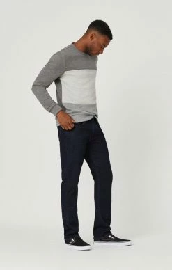 Mavi Denim MARCUS SLIM STRAIGHT LEG IN RINSE PORTLAND
