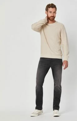 Mavi MARCUS SLIM STRAIGHT LEG IN SMOKE SUPERMOVE