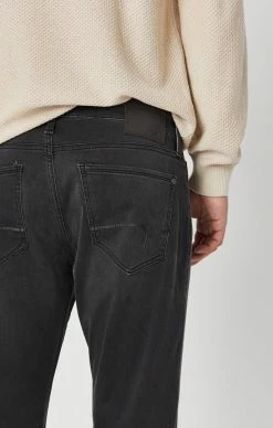 Mavi MARCUS SLIM STRAIGHT LEG IN SMOKE SUPERMOVE