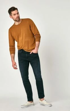 Mavi Denim JAKE SLIM LEG IN DEEP BLUE BLACK WILLIAMSBURG