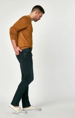 Mavi Denim JAKE SLIM LEG IN DEEP BLUE BLACK WILLIAMSBURG