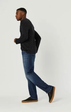 Mavi ZACH STRAIGHT LEG IN DARK MAUI Denim