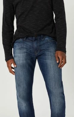 Mavi ZACH STRAIGHT LEG IN DARK MAUI Denim