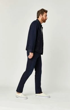 Mavi ZACH STRAIGHT LEG IN DEEP INDIGO WILLAMSBURG Denim