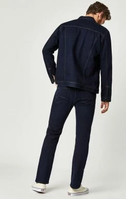 Mavi ZACH STRAIGHT LEG IN DEEP INDIGO WILLAMSBURG Denim
