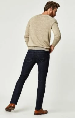 Mavi ZACH STRAIGHT LEG IN RINSE PORTLAND Denim