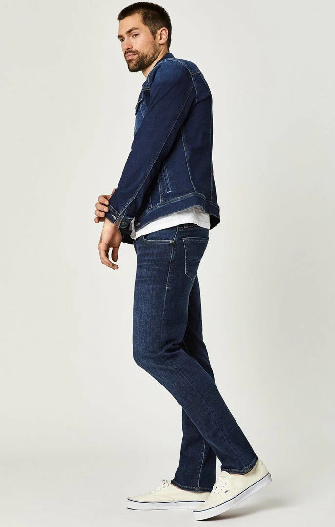 New π Mavi ZACH STRAIGHT LEG IN DEEP PORTLAND Denim π 2 Mavi ZACH STRAIGHT LEG IN DEEP PORTLAND Denim