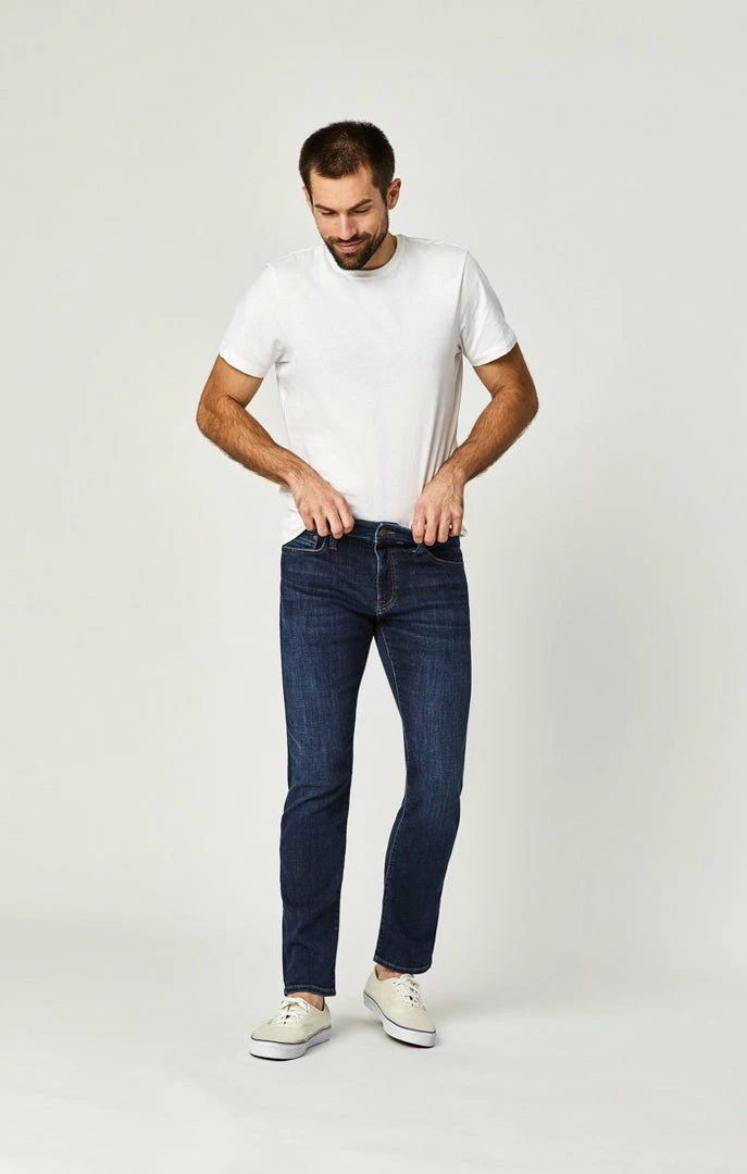 New π Mavi ZACH STRAIGHT LEG IN DEEP PORTLAND Denim π 4 Mavi ZACH STRAIGHT LEG IN DEEP PORTLAND Denim