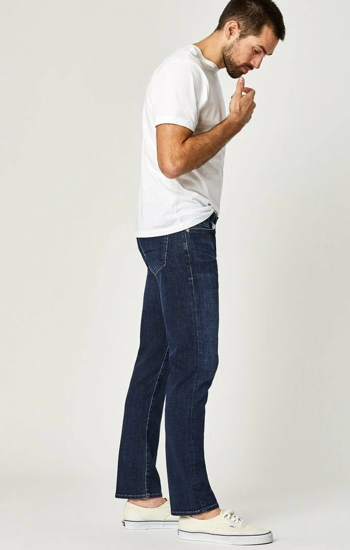 New π Mavi ZACH STRAIGHT LEG IN DEEP PORTLAND Denim π 5 Mavi ZACH STRAIGHT LEG IN DEEP PORTLAND Denim