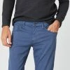 Mavi Pants ZACH STRAIGHT LEG IN VINTAGE INDIGO SATEEN TWILL