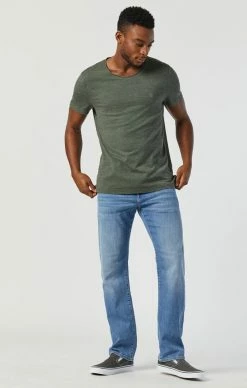 Mavi MARCUS SLIM STRAIGHT LEG IN LIGHT BRUSHED WILLIAMSBURG Denim