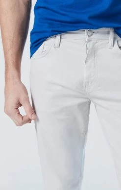 Mavi ZACH STRAIGHT LEG IN OYSTER MUSHROOM TWILL