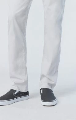 Mavi ZACH STRAIGHT LEG IN OYSTER MUSHROOM TWILL
