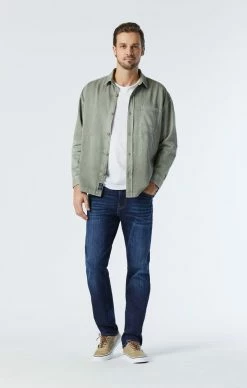 New ⌛ Mavi Denim ZACH STRAIGHT LEG IN DARK BLUE NASHVILLE 🎁 10 Mavi Denim ZACH STRAIGHT LEG IN DARK BLUE NASHVILLE