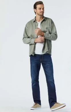 Mavi Denim ZACH STRAIGHT LEG IN DARK BLUE NASHVILLE