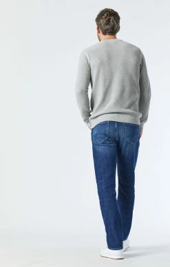 Mavi ZACH STRAIGHT LEG IN MID BRUSHED NASHVILLE