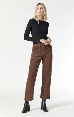 Mavi SHELIA FRONT POCKET STRAIGHT IN RAIN DRUM CORD