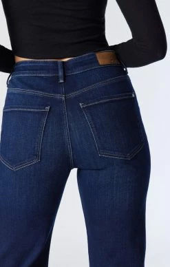 Mavi VICTORIA WIDE LEG JEANS IN DEEP ORGANIC BLUE Denim