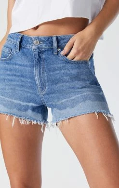 Cheap โจ Mavi ROSIE BOYFRIEND SHORTS IN MID DENIM ๐ 8 Mavi ROSIE BOYFRIEND SHORTS IN MID DENIM