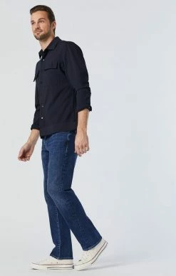 Mavi ZACH STRAIGHT LEG IN DEEP WILLIAMSBURG Denim