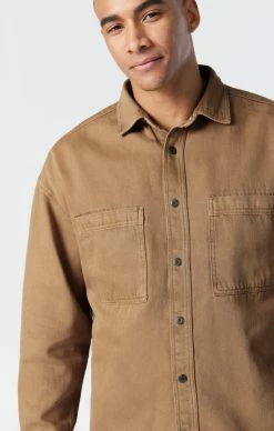 Mavi Jackets STEFAN JACKET IN TANNIN DENIM