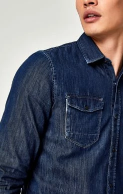 Mavi RIO SHIRT IN DEEP BRUSHED Shirts