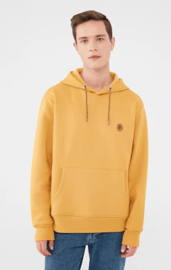 Mavi HOODED SWEATSHIRT IN MUSTARD