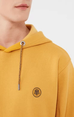 Mavi HOODED SWEATSHIRT IN MUSTARD