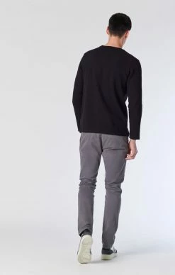 Mavi Pants JOHNNY SLIM LEG CHINO IN POPPY SEED TWILL