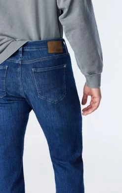 Promo ⌛ Mavi MATT RELAXED STRAIGHT LEG IN DARK BRUSHED FEATHER BLUE ⭐ 9 Mavi MATT RELAXED STRAIGHT LEG IN DARK BRUSHED FEATHER BLUE