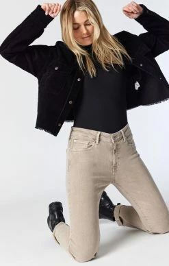 Outlet Mavi Jeans Store 19 Mavi Denim KATHLEEN SLIM BOYFRIEND IN NUDE FEATHER BLUE