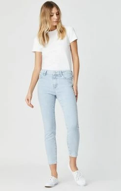 Mavi TESS SUPER SKINNY IN BLEACHED STRIPE STRETCH Denim