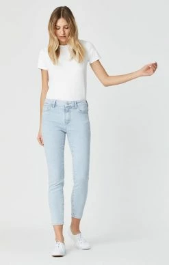 Mavi TESS SUPER SKINNY IN BLEACHED STRIPE STRETCH Denim