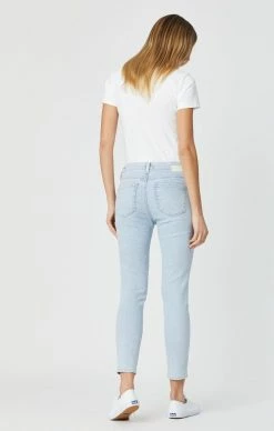 Mavi TESS SUPER SKINNY IN BLEACHED STRIPE STRETCH Denim