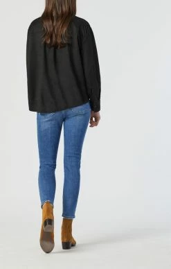 Mavi TESS SKINNY IN LIGHT FRAYED HEM RECYCLED BLUE Denim