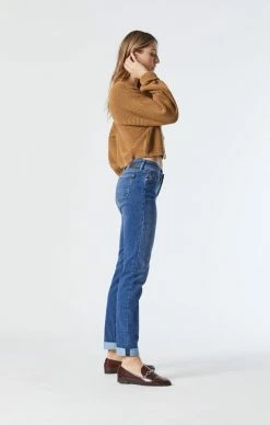 Mavi EMMA SLIM BOYFRIEND IN MID SUPERSOFT