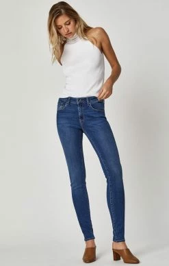 Mavi ADRIANA SUPER SKINNY IN INDIGO SUPERSOFT