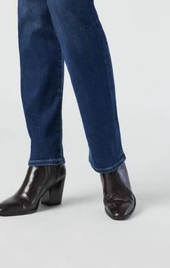Mavi Denim KENDRA STRAIGHT LEG IN DARK BLUE SUPERSOFT