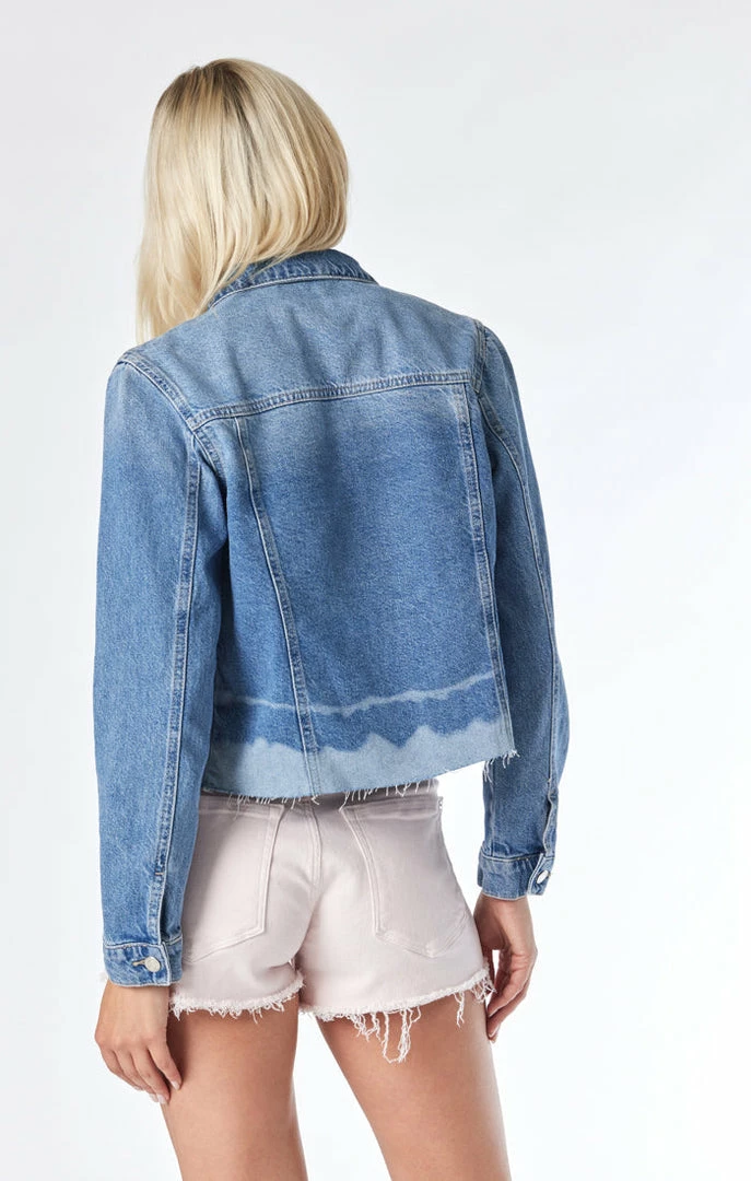 Cheap ๐ Mavi SIENNA CROP JACKET IN MID DENIM ๐ 3 Mavi SIENNA CROP JACKET IN MID DENIM