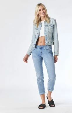 Brand new π₯° Mavi Denim SAMANTHA JACKET IN LIGHT RIPPED RECYCLED BLUE 𧨠13 Mavi Denim SAMANTHA JACKET IN LIGHT RIPPED RECYCLED BLUE