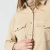 Mavi LIVIA OVERSIZED SHIRT IN IRISH CREAM CORD Denim Shirts